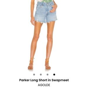 AGOLDE Parker Long Short in color swapmeet